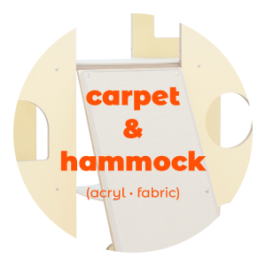 cat-sle carpet &amp; hammock